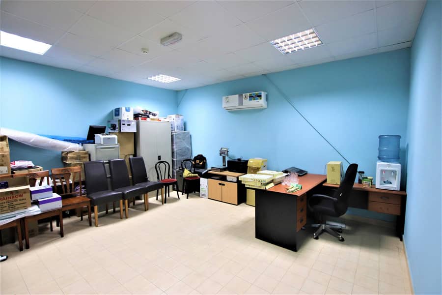 11 FULLY FITTED WAREHOUSE WITH OFFICE FOR SALE IN AL SAJAH