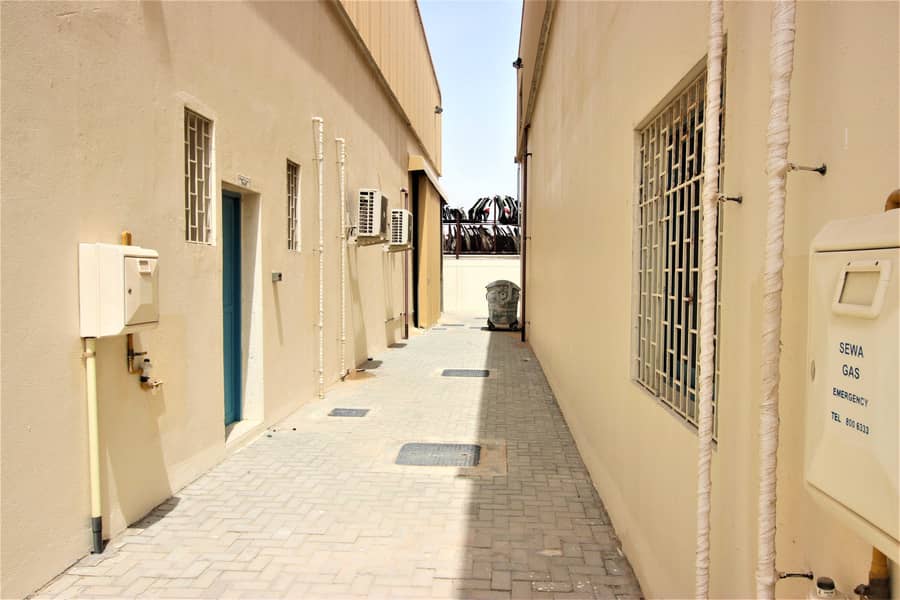 16 FULLY FITTED WAREHOUSE WITH OFFICE FOR SALE IN AL SAJAH