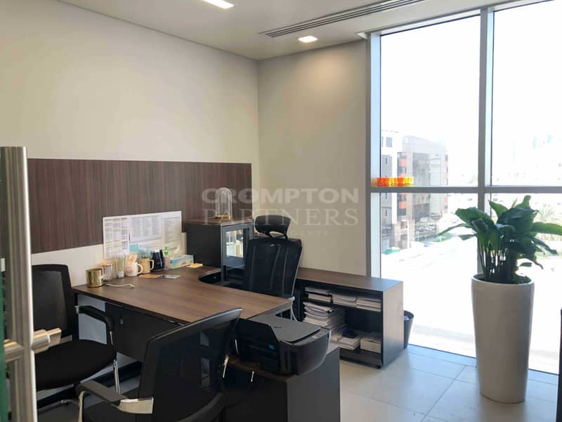 Full floor Office/Fully furnished| Great Location