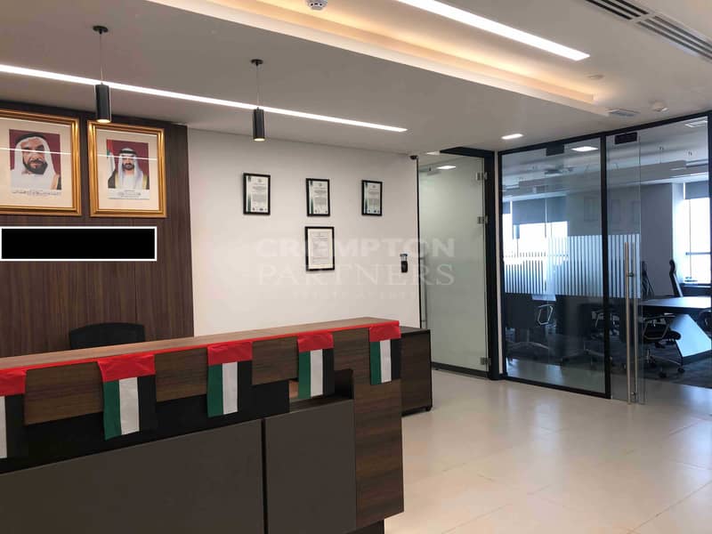 14 Full floor Office/Fully furnished| Great Location