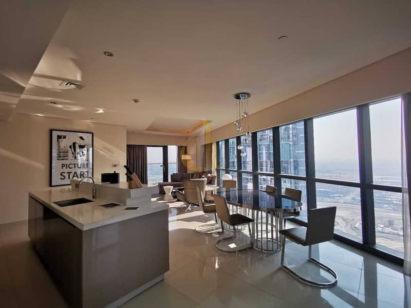 3 Luxury Furnished | 3BR Amazing Layout | High Floor
