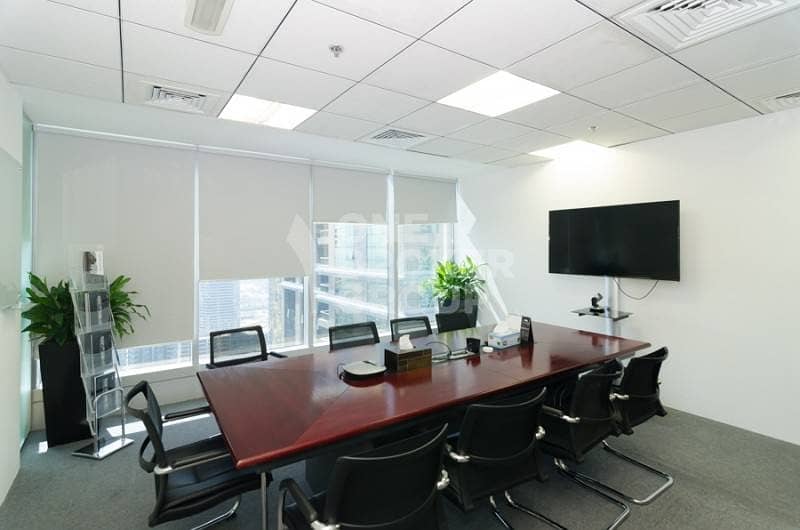 Fully Fitted Office in Saba Tower For Rent