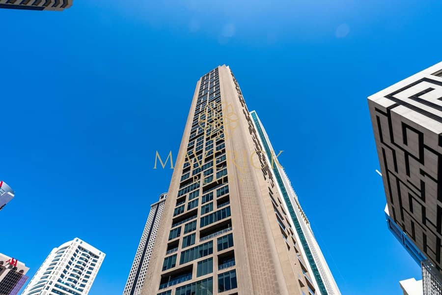 13 Spacious 1BR | High Floor | Partial Burj View