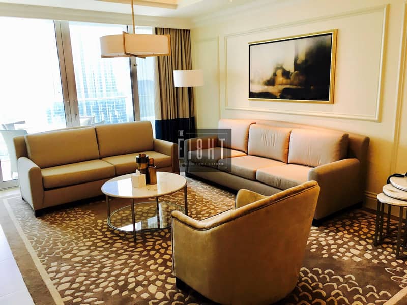 5 2 Br Luxury Furnished  in 5 star's Hotel