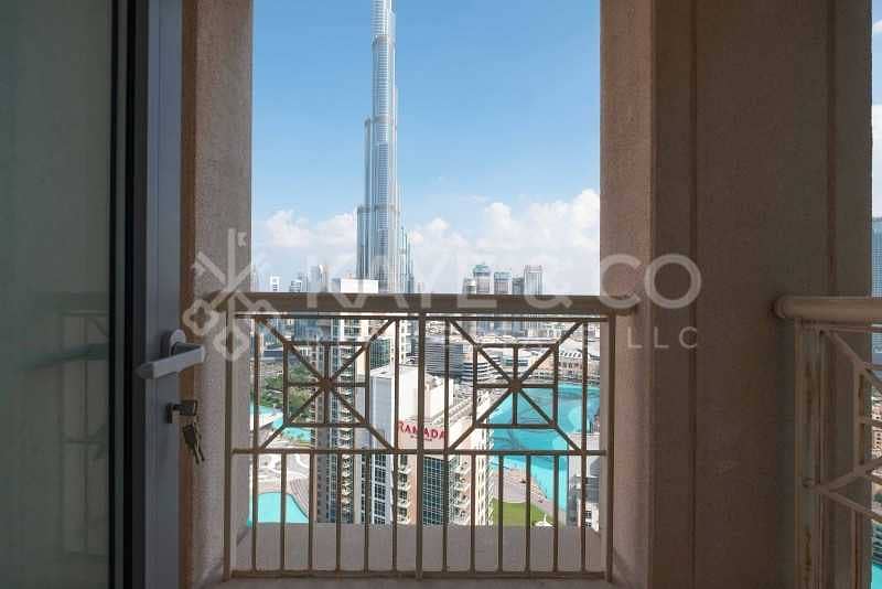 5 Well Maintained | High Floor | Burj Khalifa View