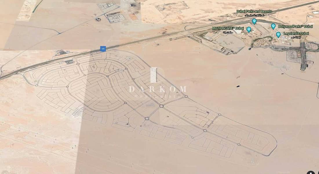 6 Single Row | Good Location | Residential Plot | G+ 1 | Jebel Ali Hills