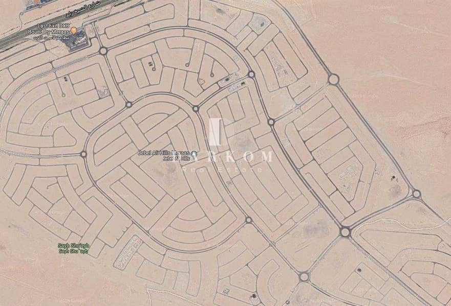 7 Single Row | Good Location | Residential Plot | G+ 1 | Jebel Ali Hills