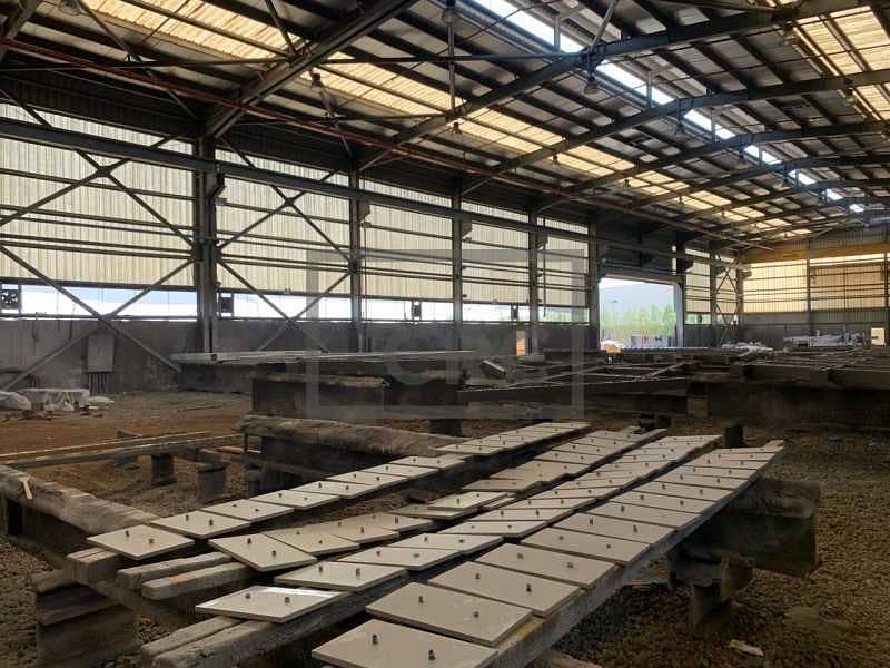 9 Huge Warehouse | 4600kw power | Open Yard Area