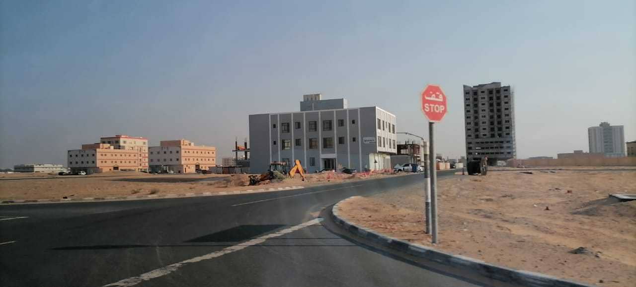 A plot of land for sale in Al Jurf area 17 behind the Chinese market in the Emirate of Ajman at a price of a snapshot