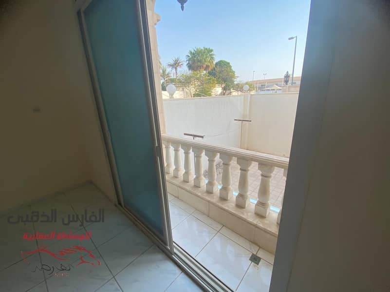 3 Amazing studio With a balcony and a private garden monsters in a new villa on Karama Street