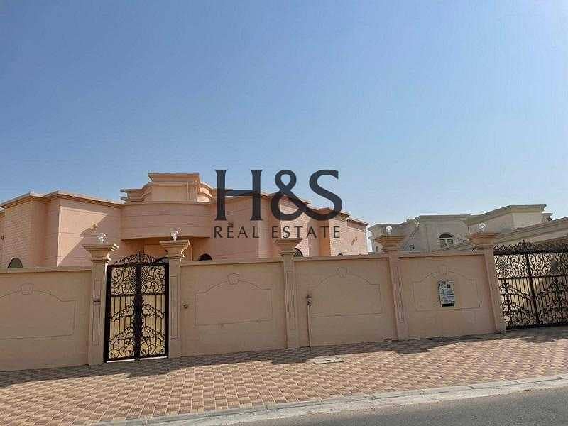 Big Spacious Villa for rent in Al Raqaib perfectly built .