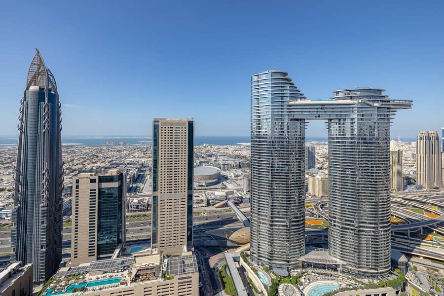 位于迪拜市中心，景观高塔，景观1号高塔 2 卧室的公寓 25500 AED - 4926466