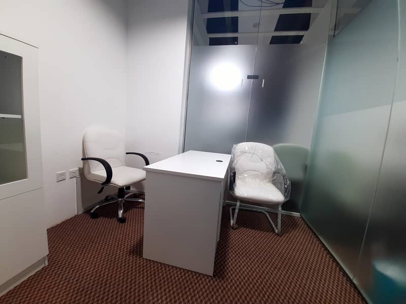 9 SMALL SIZED FITTED OFFICES AVAILABLE FOR AFFORDABLE PRICES