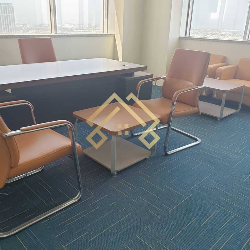 10 Fully Furnished  Office |A Smart Move | High Floor | Near Metro