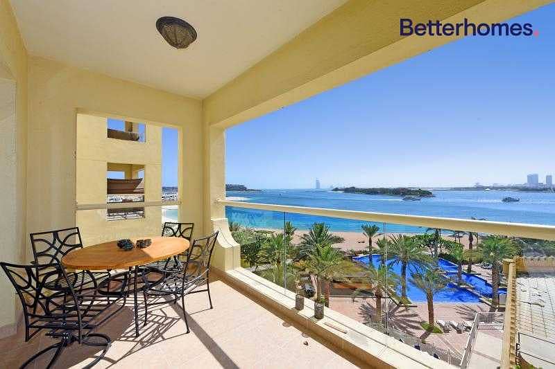 Sea View |Beach Access |Unfurnished|Mid Floor