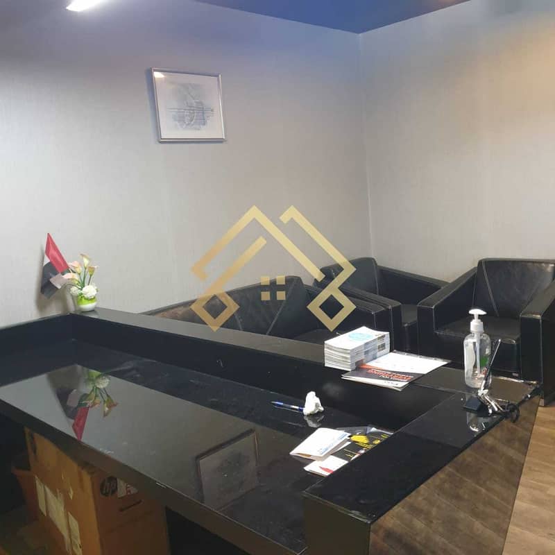 Fully  Fitted & Furnished  Office | High Floor | Near Metro