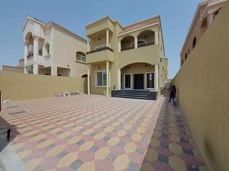 Own a villa in the Emirate of Ajman with an excellent area, freehold for all nationalities, next to all services