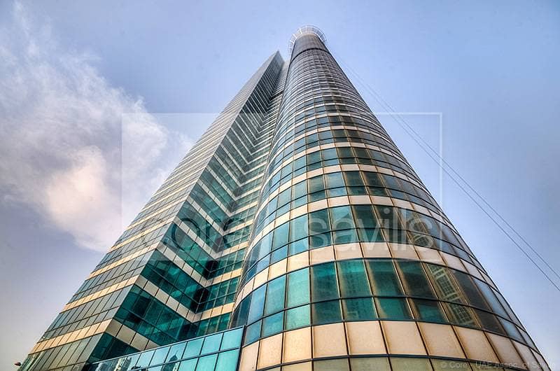 Fitted office on high floor | Jumeirah Bay X3