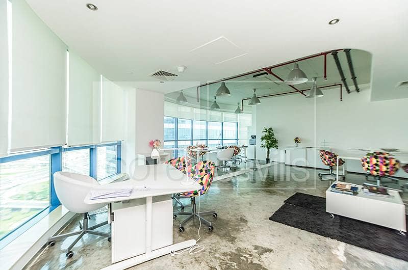 Fitted, partitioned office | Jumeirah Bay X2