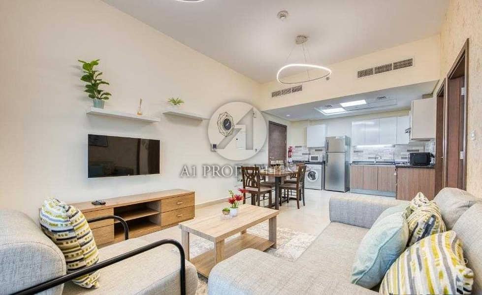 Pool View | Stylish | Large 1BR | Al Furjan Pool View | Stylish | Large 1BR | Al Furjan