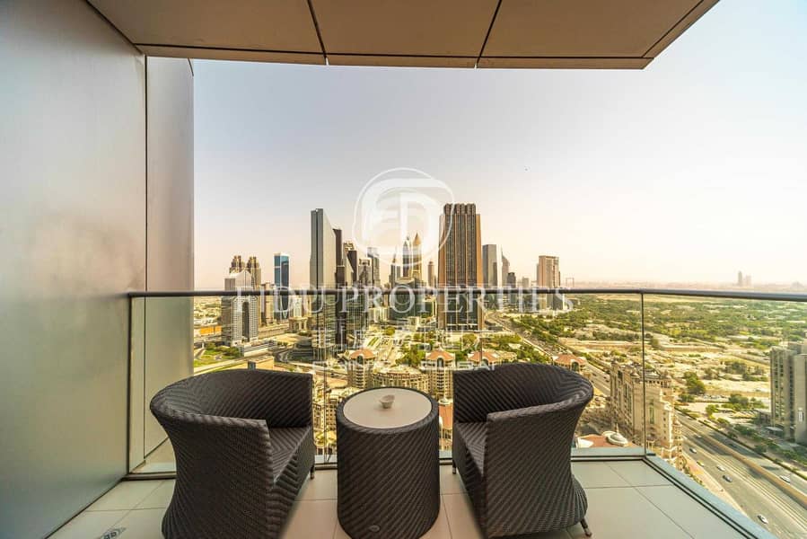 7 High Floor | Panoramic Views | Fully Serviced