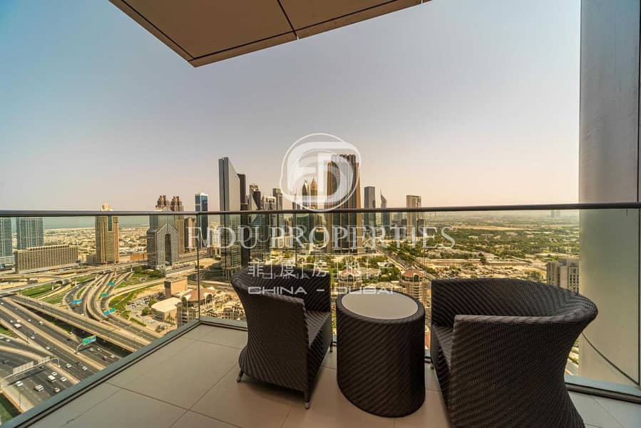 37 High Floor | Panoramic Views | Fully Serviced