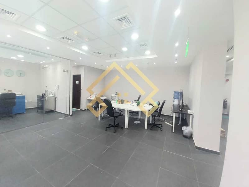 4 High Floor Furnished  Office For Sale.