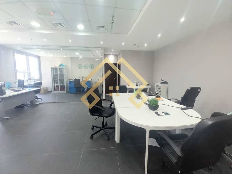 5 High Floor Furnished  Office For Sale.