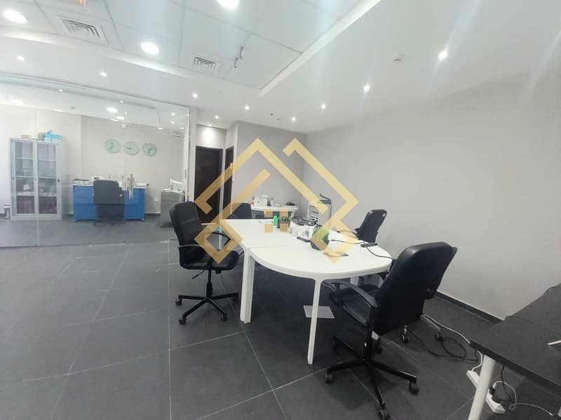 7 High Floor Furnished  Office For Sale.