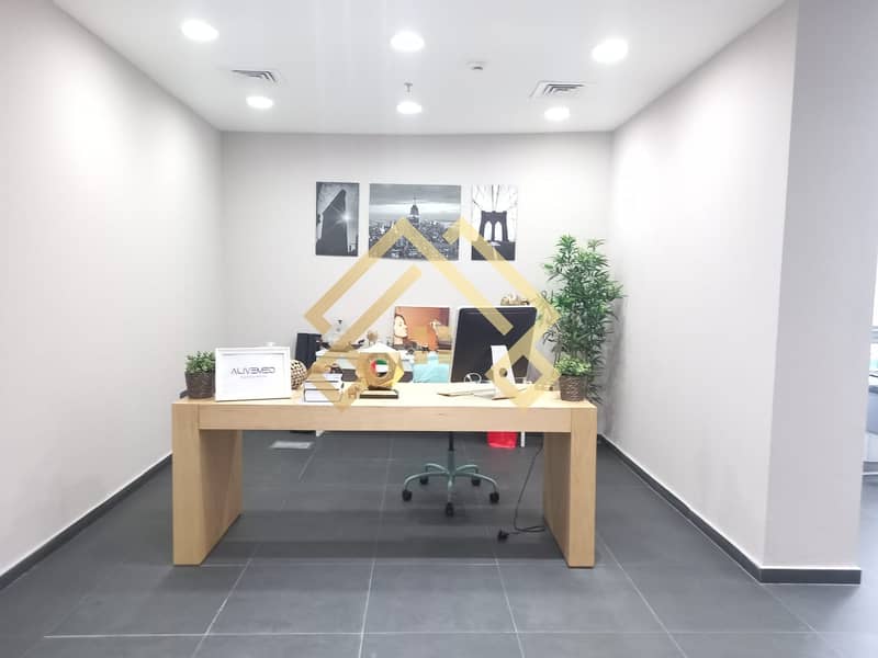 High Floor Furnished  Office For Sale.