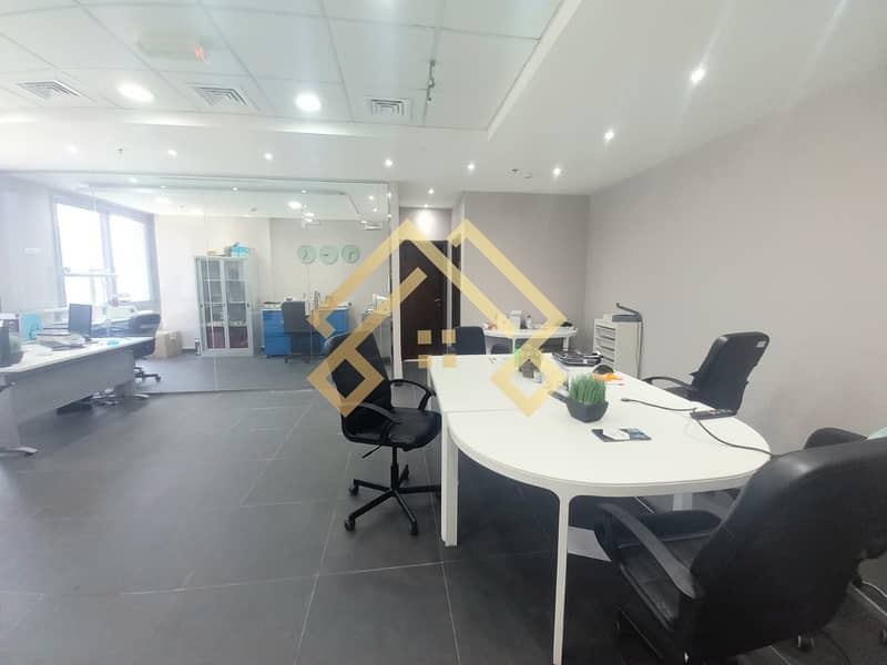 6 High Floor Furnished  Office For Sale.