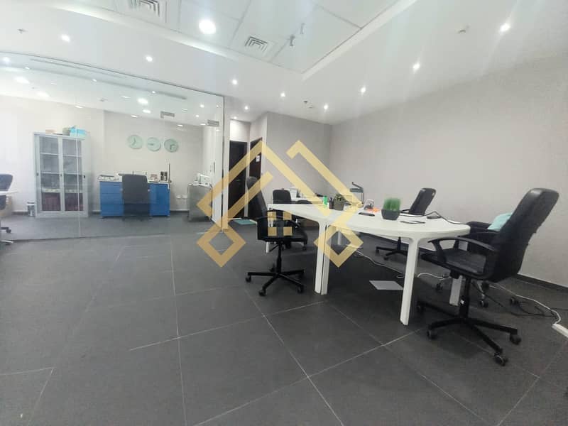 3 High Floor Furnished  Office For Sale.