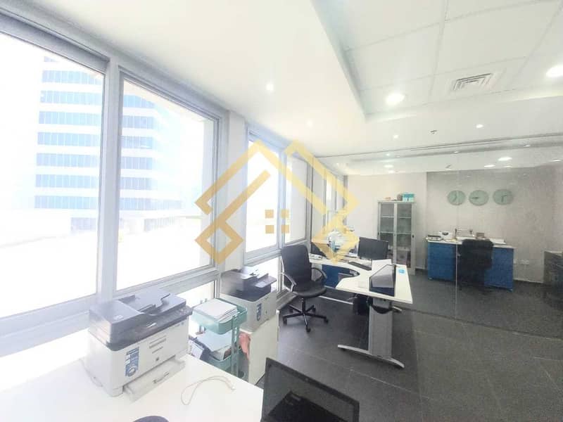 8 High Floor Furnished  Office For Sale.