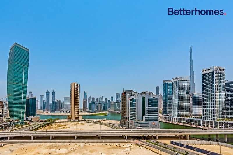 16 Burj Khalifa and Canal View| Vacant on transfer