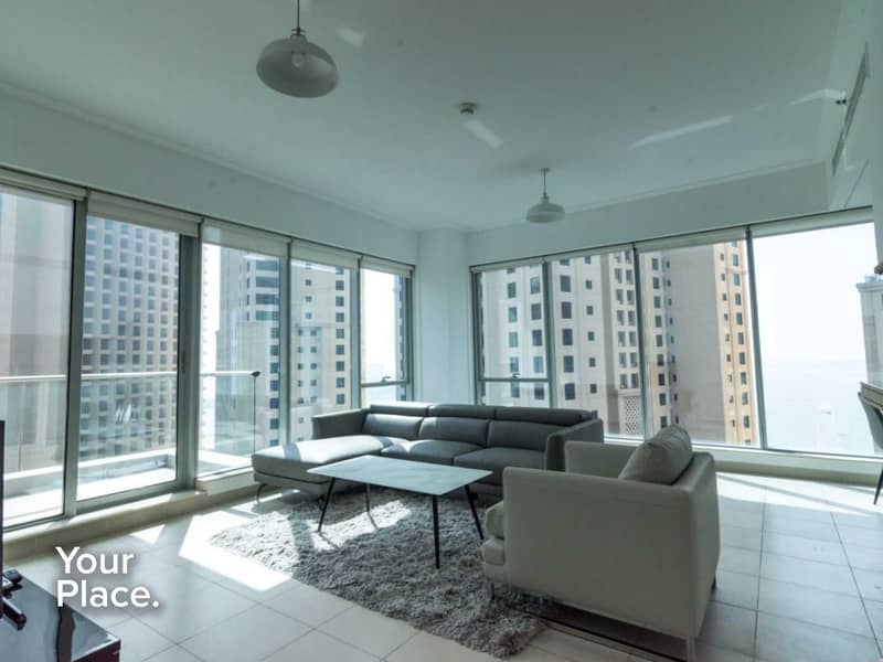 3 High Floor - Best Layout - Fully Furnished