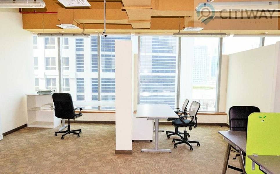 4 Fully Furnished& Fitted Office for Rent/Canal View