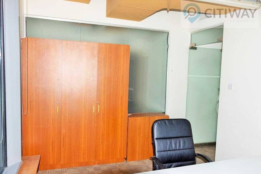 10 Fully Furnished& Fitted Office for Rent/Canal View