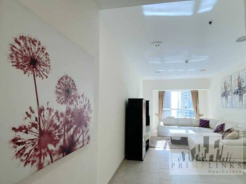 Furnished 2 Bedrooms Balcony Partial Sea View