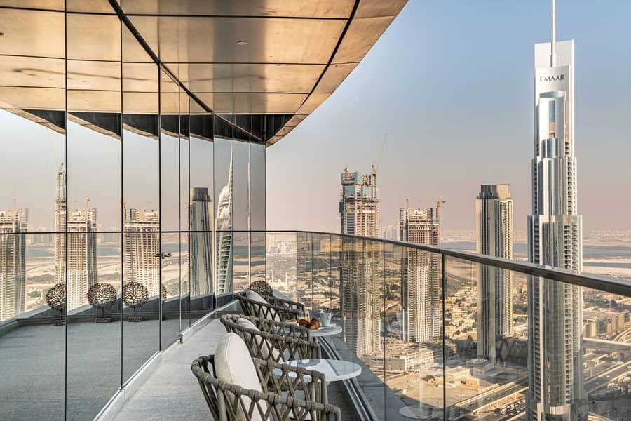 位于迪拜市中心，谦恭公寓天际景观综合大厦，谦恭天际景观2号大楼 4 卧室的公寓 75000 AED - 4994142