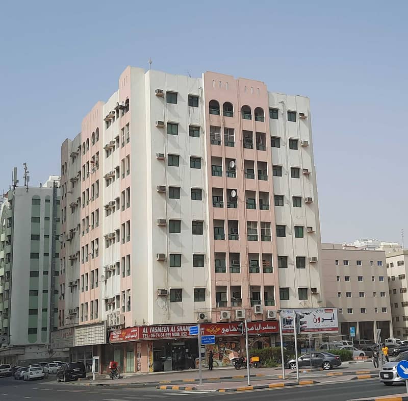For sale Al Nuaimia2 residential commercial building, corner, main street, very excellent location