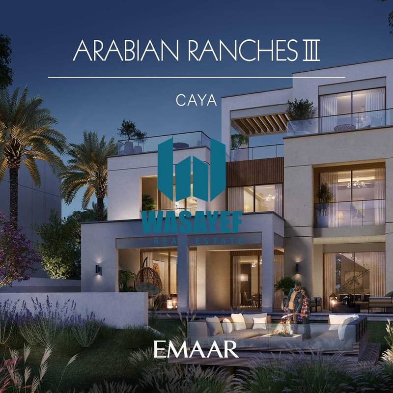 11 STANDALONE VILLA BY EMMAR 3-4-5BEDROOMS