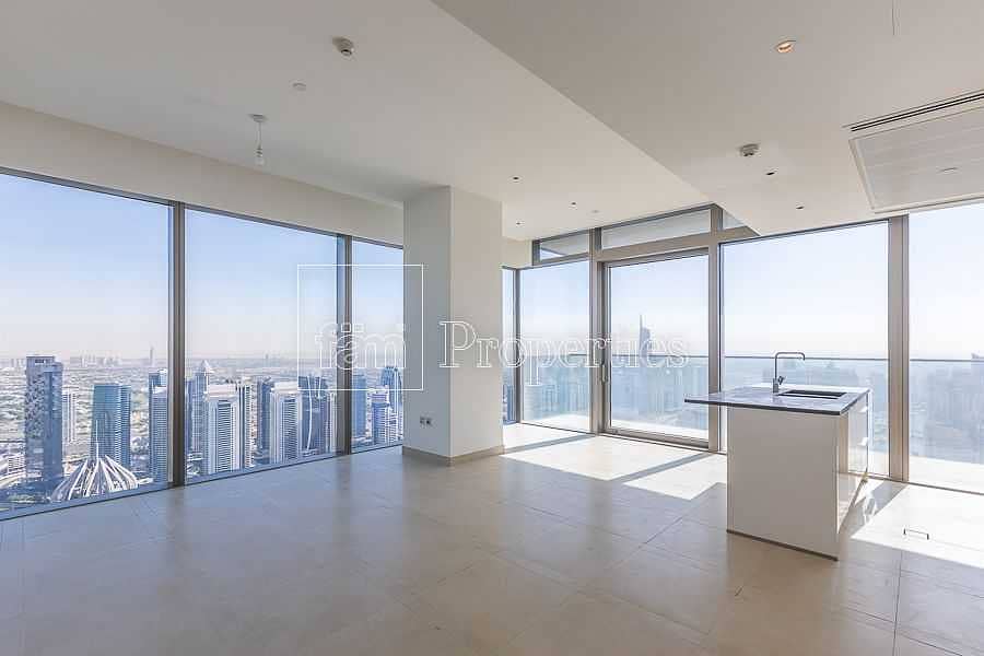 2 Exclusive 3BR | Full Marina View | Vacant!