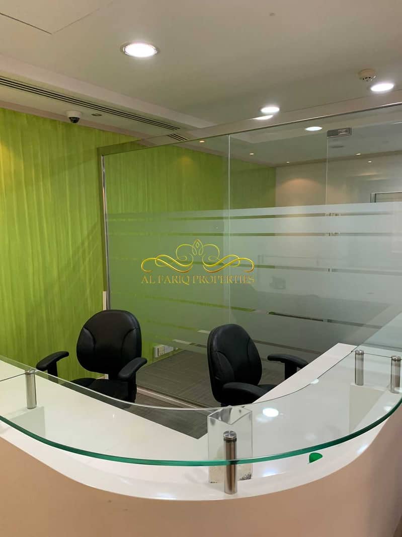 Fully Fitted Office - Furnished - Sheikh Zayed Road