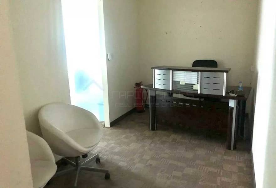 3 Furnished & Partitioned Office with Canal View