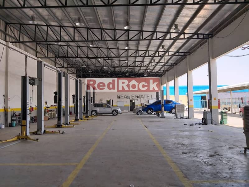 Equipped 14000 Sqft Garage for Rent in Ras Al Khor