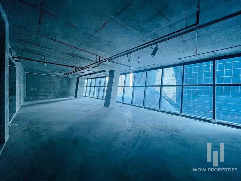 4 3 Month Free Large Office For Rent Shell & Core Business Bay