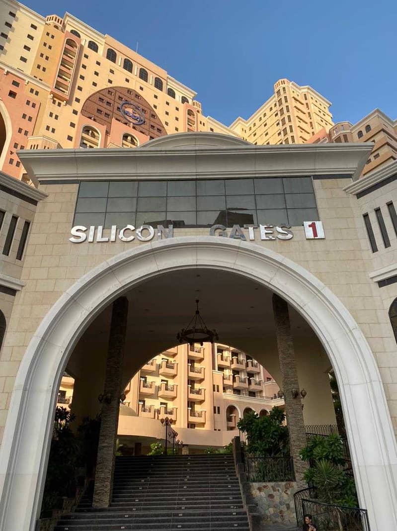 شقة في بوابات السيليكون 1 سيليكون جيت واحة دبي للسيليكون 2 غرف 670000 درهم - 4653961