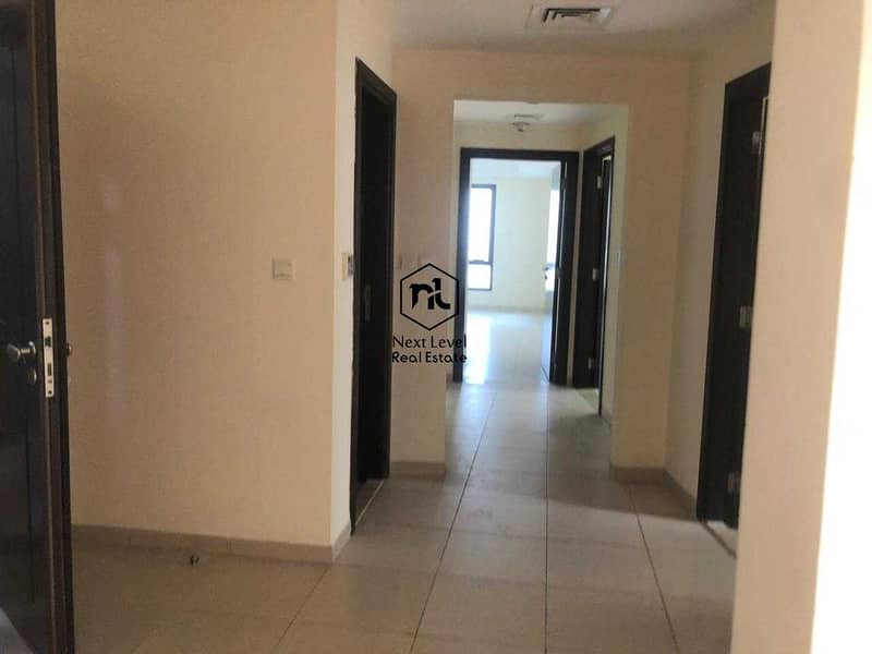 12 al waleed paradise large 2 bedroom with 3 washroom no separate chiller with balcony and parking