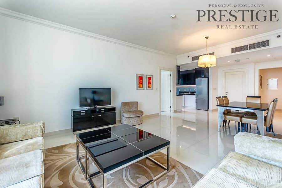 4 Fully Furnished | Two Beds | High Floor
