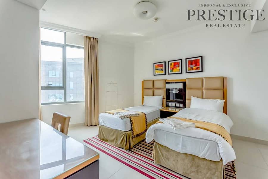 8 Fully Furnished | Two Beds | High Floor